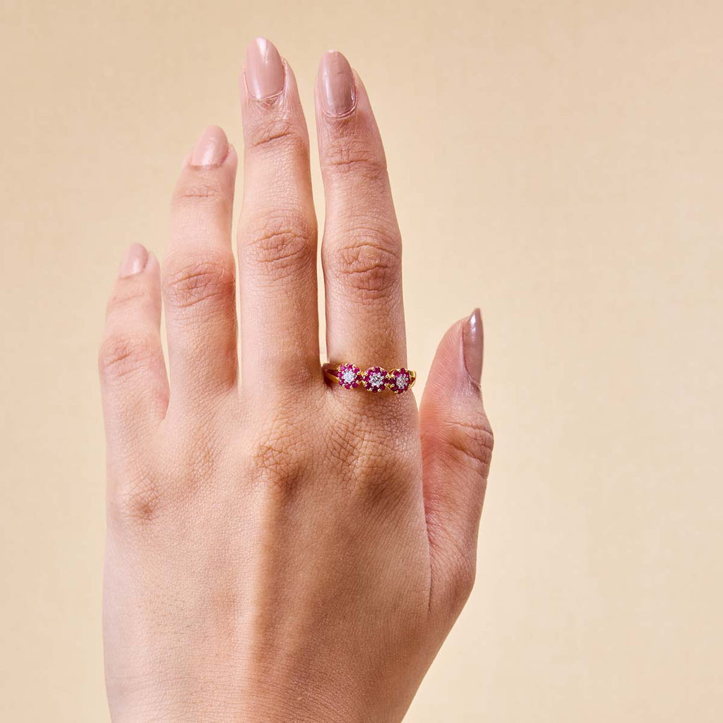 Lina Ruby Ring image 0