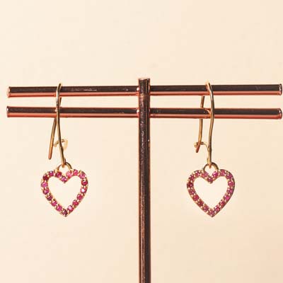 Dilbar Ruby Earrings product view