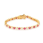 Mishka Ruby Diamond Bracelet image 4