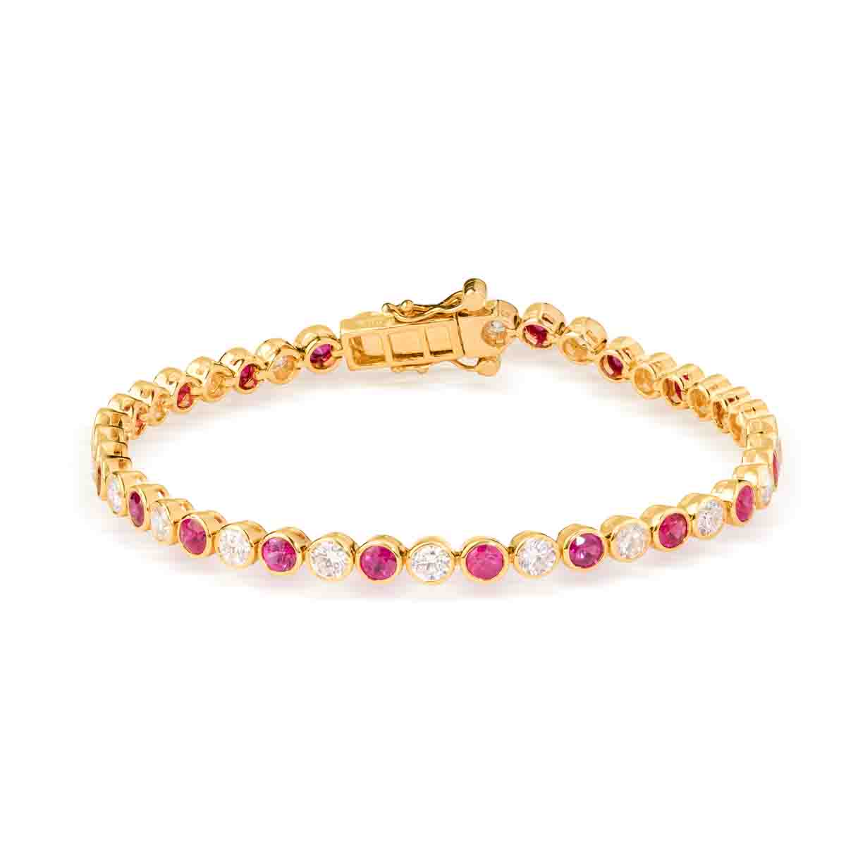 Mishka Ruby Diamond Bracelet image 4
