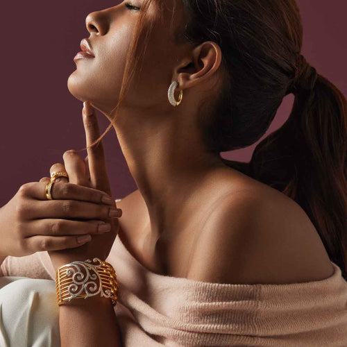 Aliza Gold Ruby Diamond Bracelet image 0