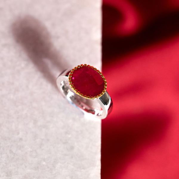 Ahad Ruby Ring image 0