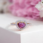 Elaine Heart Ring image 0