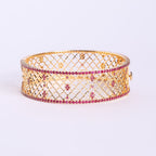 Elnaaz Gold Bangle & Ring Set - Bangle image