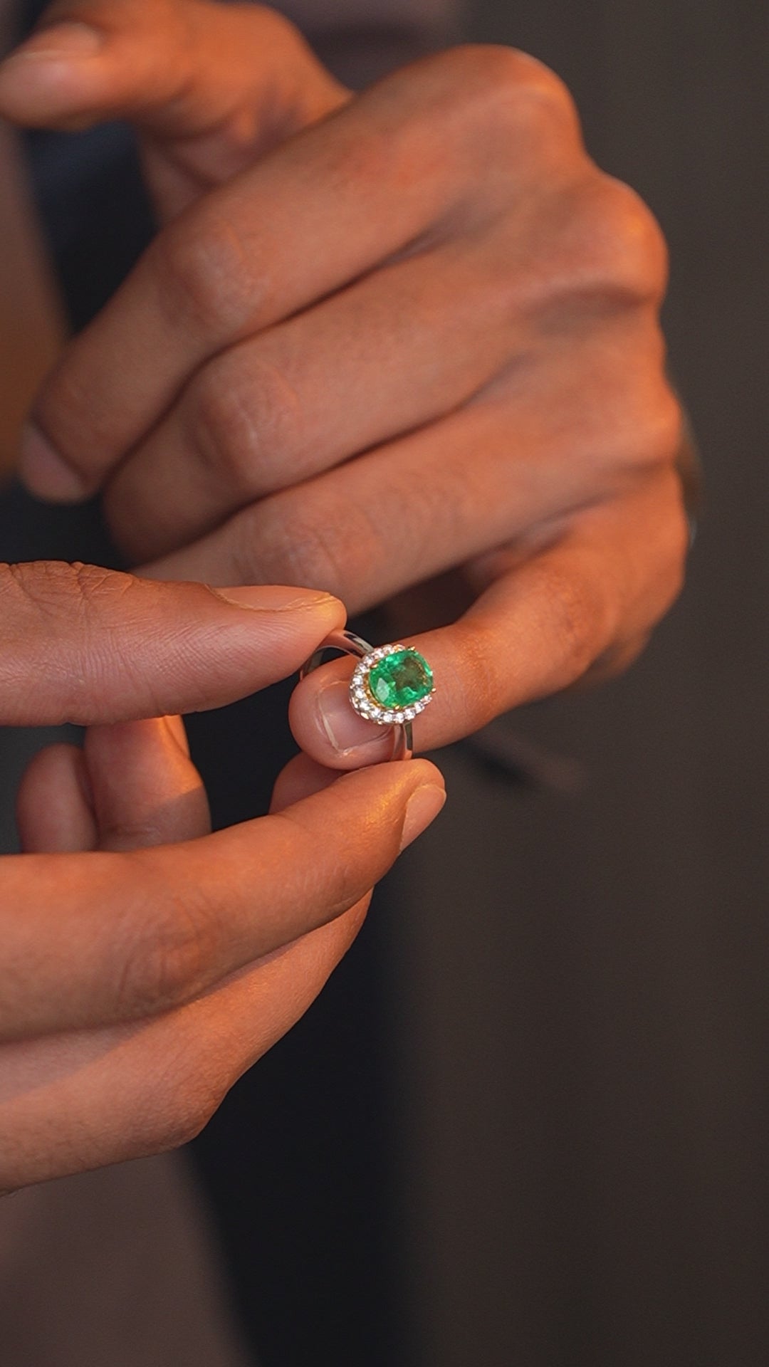 Daniyal Emerald Ring