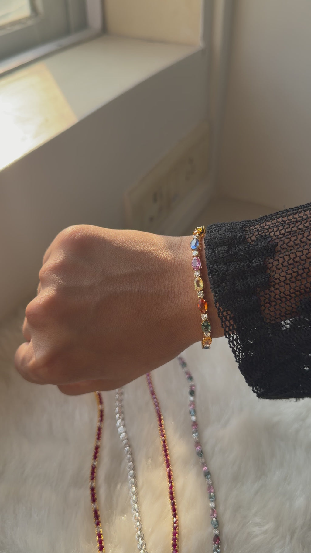 Yami Multi Sapphire Bracelet
