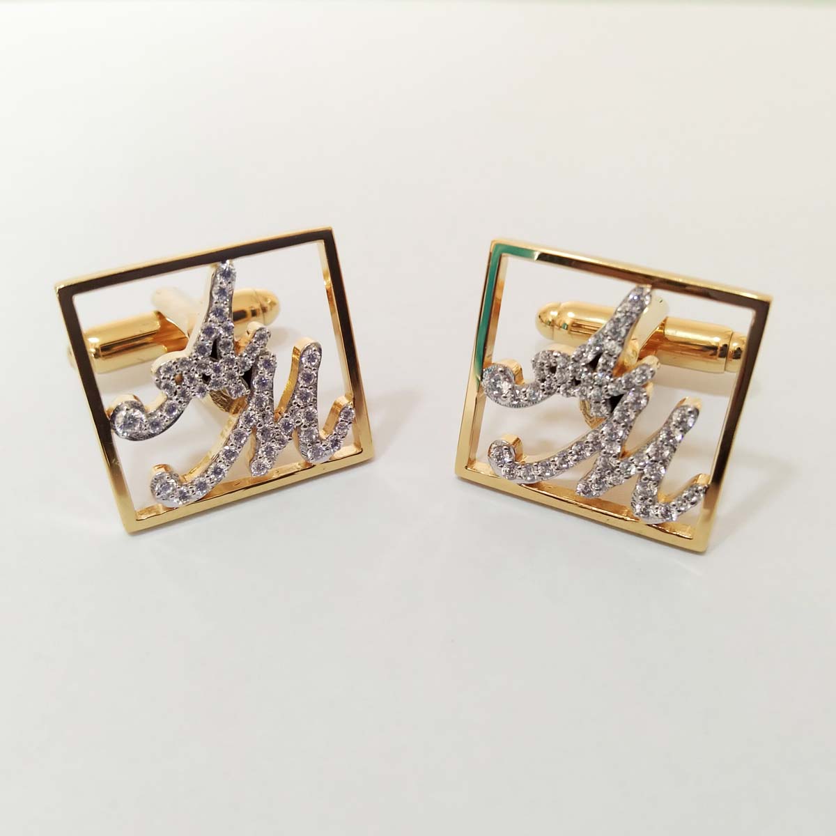 TAG Cufflinks alternate personalised view